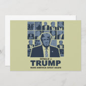 DONALD TRUMP ERA KAART (Voorkant / Achterkant)