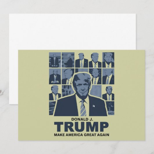 DONALD TRUMP ERA KAART (Voorkant / Achterkant)