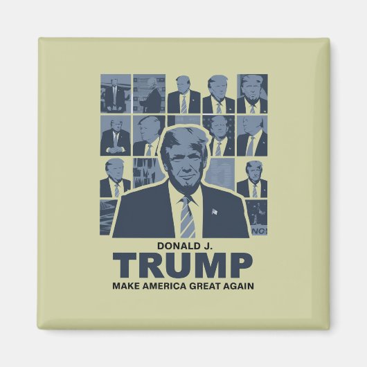DONALD TRUMP ERA MAGNEET (Voorkant)
