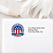 Donald Trump Etiket (Insitu)
