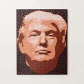 DONALD TRUMP FACE JIGSAW PUZZZLE LEGPUZZEL (Verticaal)