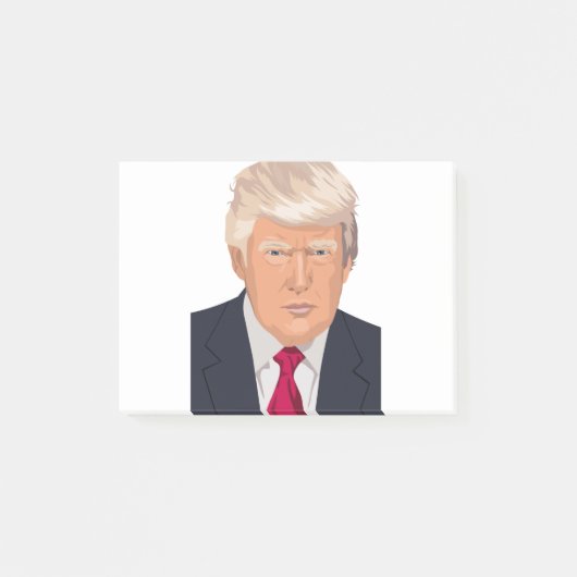 Donald Trump Face Post-it® Notes (Voorkant)