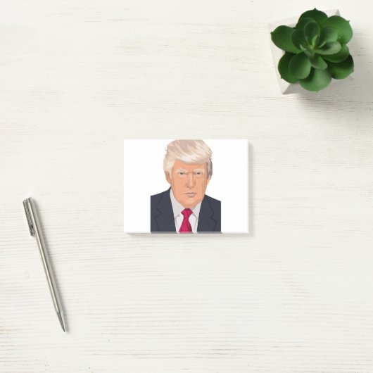 Donald Trump Face Post-it® Notes (Kantoor)