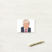 Donald Trump Face Post-it® Notes (Op bureau)