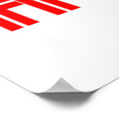 Donald Trump Fake News Poster (Hoek)