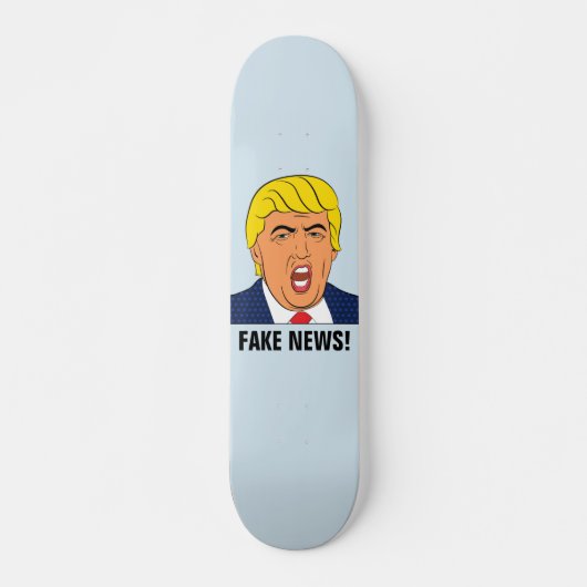 DONALD TRUMP "FAKE NEWS" SKATEBOARDS (Voorkant)