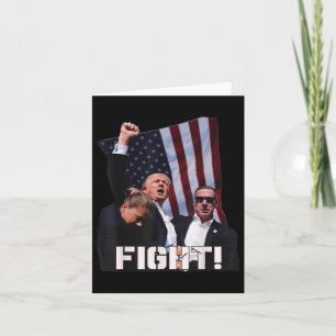 Donald Trump Fight Fighters-aanhangers AM Kaart