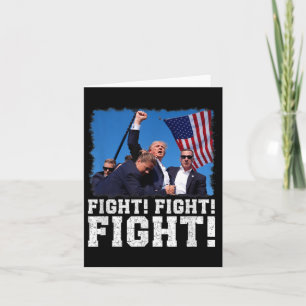 Donald Trump Fight Fighters-aanhangers AM Kaart