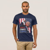 Donald Trump Fist Pump FIGHT! T-shirt (Voorkant volledig)