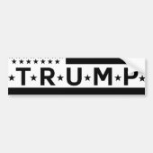 Donald Trump Flag 2024 Neem Amerika terug Bumpersticker (Voorkant)