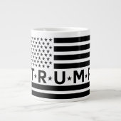 Donald Trump Flag 2024 Neem Amerika terug Grote Koffiekop (Voorkant)