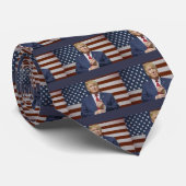Donald Trump Flag Stropdas (Opgerold)