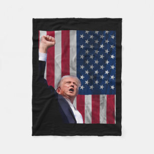 Donald Trump Fleece Deken