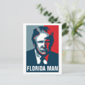 Donald Trump FLORIDA MAN Briefkaart (Staand voorkant)