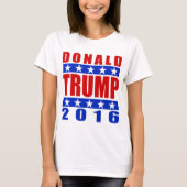Donald Trump for President 2016 2 T-shirt (Voorkant)