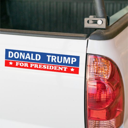 Donald Trump for President 2016 Bumpersticker (Op Truck)