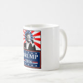 Donald Trump for President 2016 Koffee Mok (Voorkant rechts)