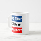 Donald Trump for President 2016 Koffiemok (Voorkant links)
