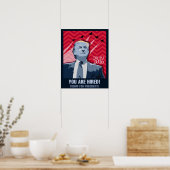 Donald Trump for president 2016 poster (Keuken)