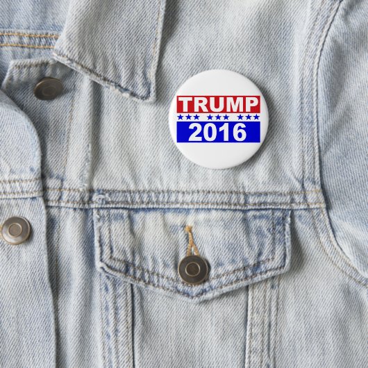 Donald Trump for President 2016 Ronde Button 5,7 Cm (In situ)