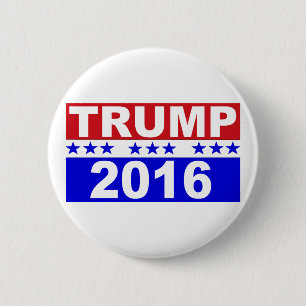 Donald Trump for President 2016 Ronde Button 5,7 Cm