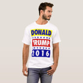 donald trump for president 2016 T-shirt (Voorkant volledig)