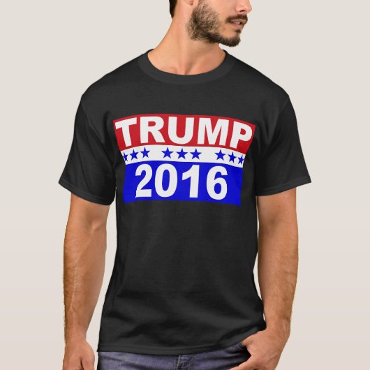 Donald Trump for President 2016 T-shirt (Voorkant)