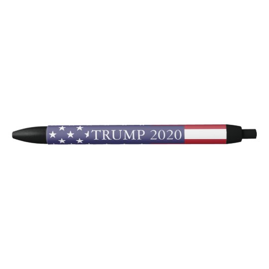 Donald Trump for President 2020 Zwarte Inkt Pen (Voorkant)