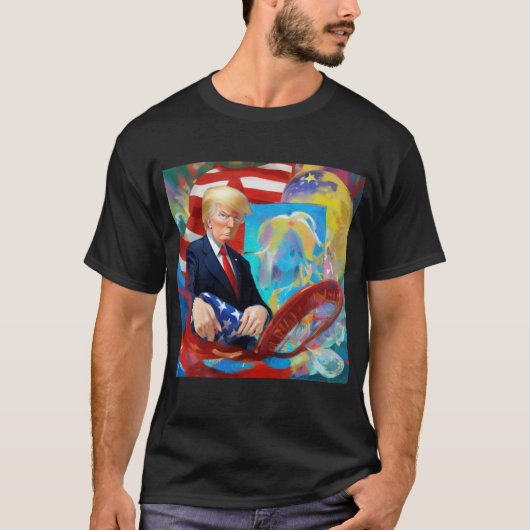 Donald Trump for President 2024 T-shirt (Voorkant)