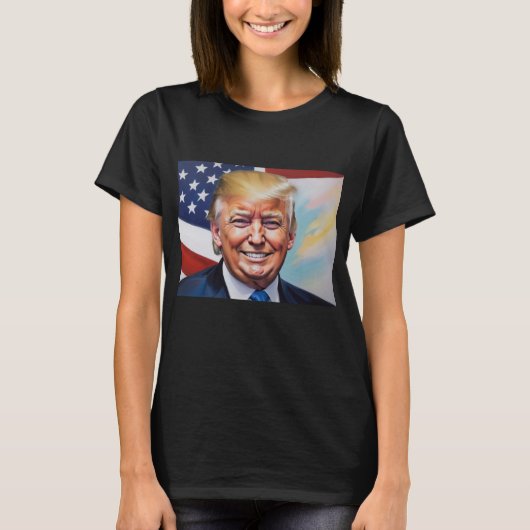 Donald Trump for President 2024 T-shirt (Voorkant)