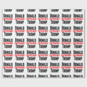 Donald Trump for President Cadeaupapier (Vlak)