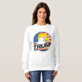 Donald Trump for President Eagle Hair Sweater (Voorkant volledig)