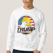 Donald Trump for President Eagle Hair Sweater