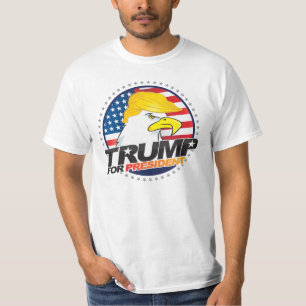 Donald Trump for President Eagle Hair T-shirt