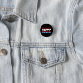 Donald Trump for President Ronde Button 3,2 Cm (In situ)