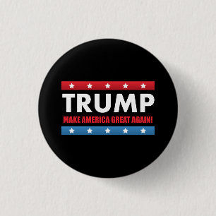 Donald Trump for President Ronde Button 3,2 Cm