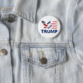 Donald Trump for President Ronde Button 5,7 Cm (In situ)