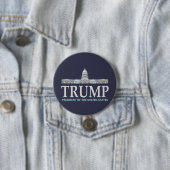 Donald Trump for President Ronde Button 7,6 Cm (In situ)