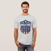 Donald Trump for President Shield T-shirt (Voorkant volledig)