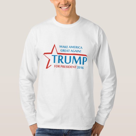 Donald Trump for President T-shirt (Voorkant)