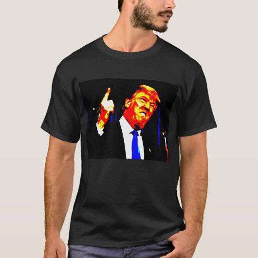 DONALD TRUMP FOR PRESIDENT T-SHIRT (Voorkant)