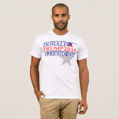 Donald Trump for President T-Shirt (Voorkant volledig)