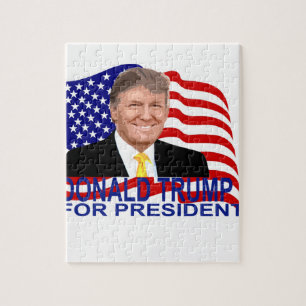 Donald Trump for President T Shirt '';.png Legpuzzel