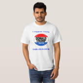 Donald trump for president t-shirts (Voorkant volledig)