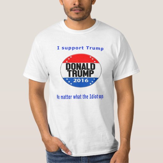 Donald trump for president t-shirts (Voorkant)