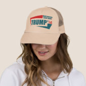 Donald Trump for President Trucker Pet (In situ)
