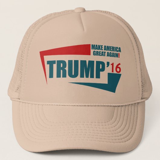 Donald Trump for President Trucker Pet (Voorkant)