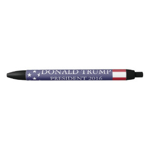 Donald Trump for President Zwarte Inkt Pen