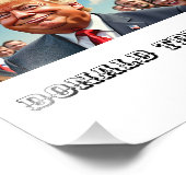 Donald Trump Foto Afdruk (Hoek)