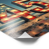 Donald Trump Foto Afdruk (Hoek)